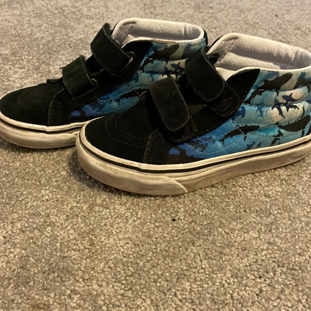 Vans Shark Velcro High Tops